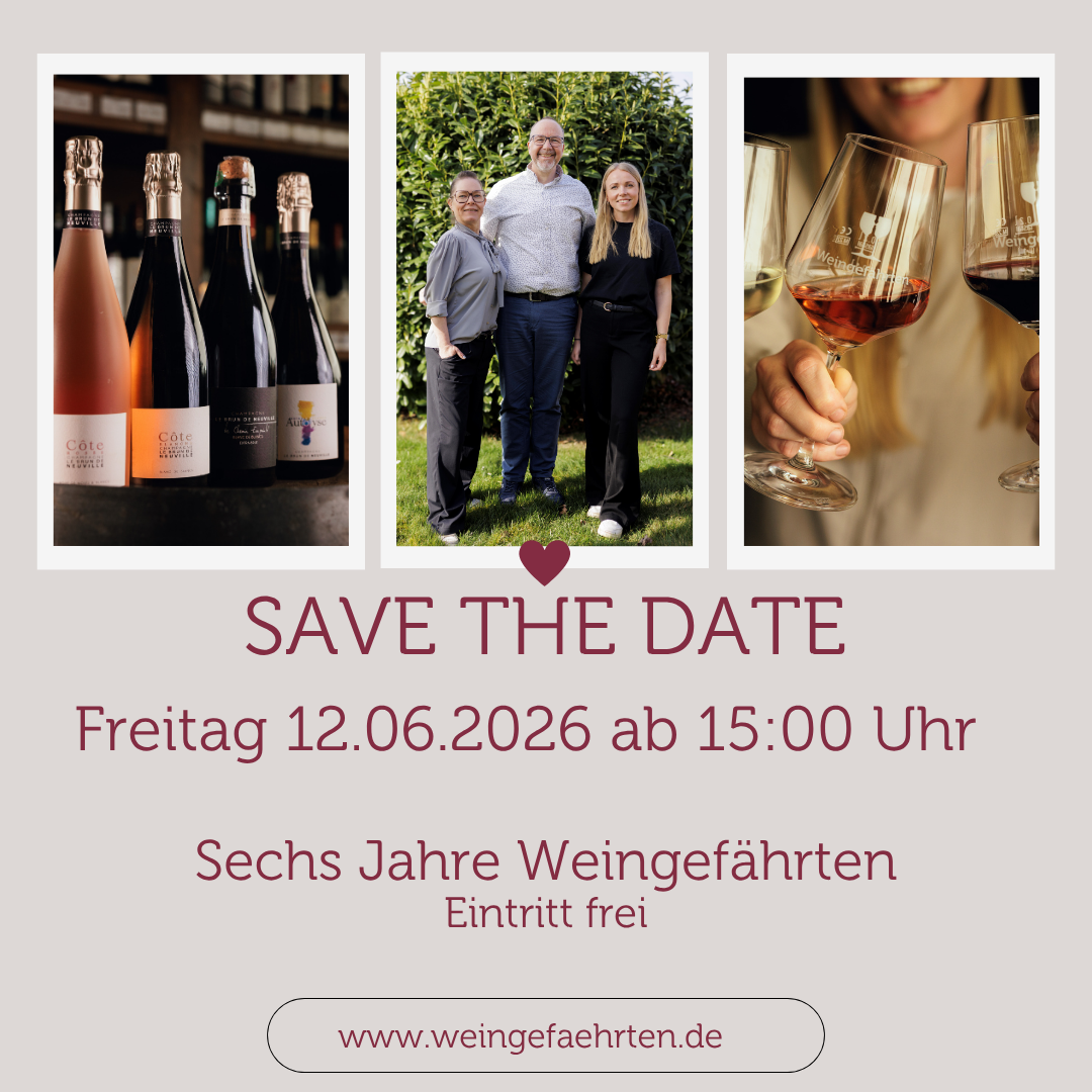 12.06.2026 - Wir feiern 6 Jahre Weingefährten