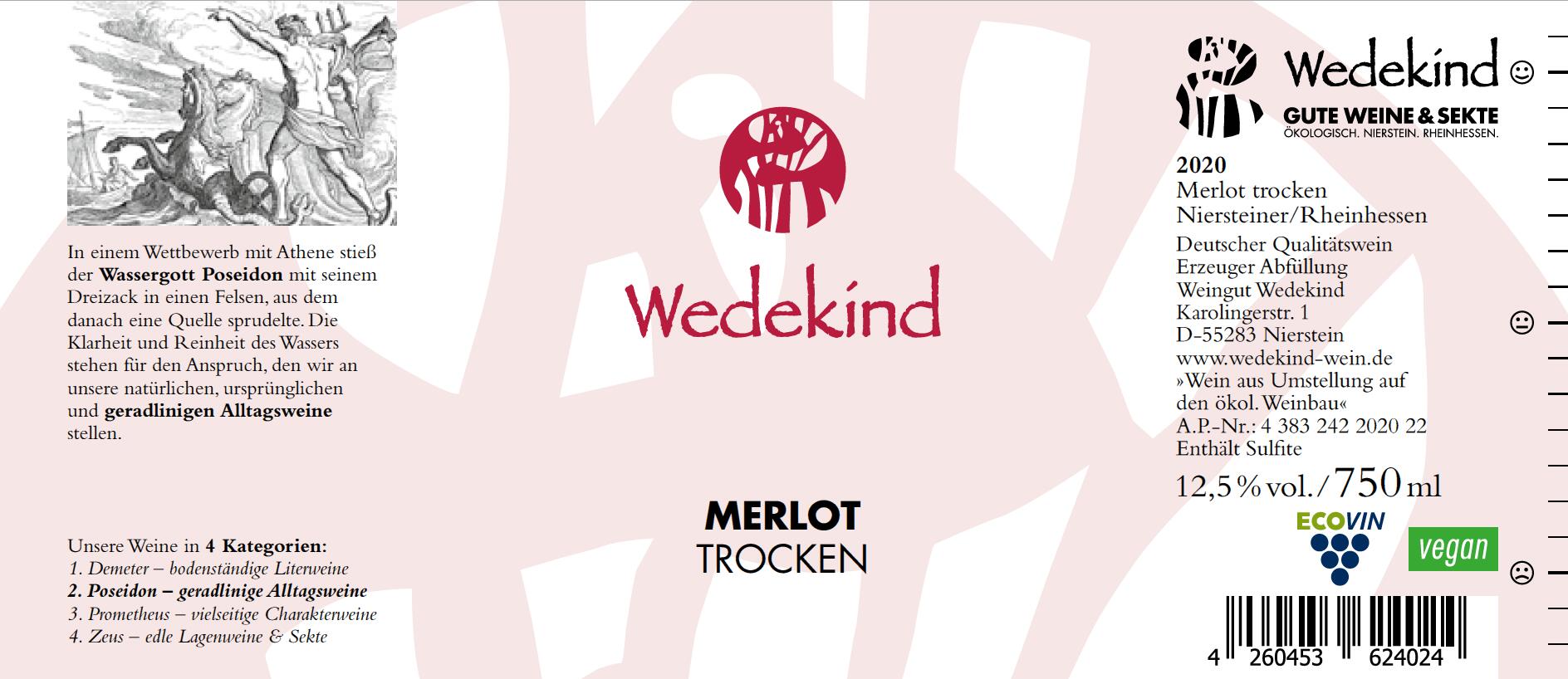 2022 Wedekind Merlot BIO