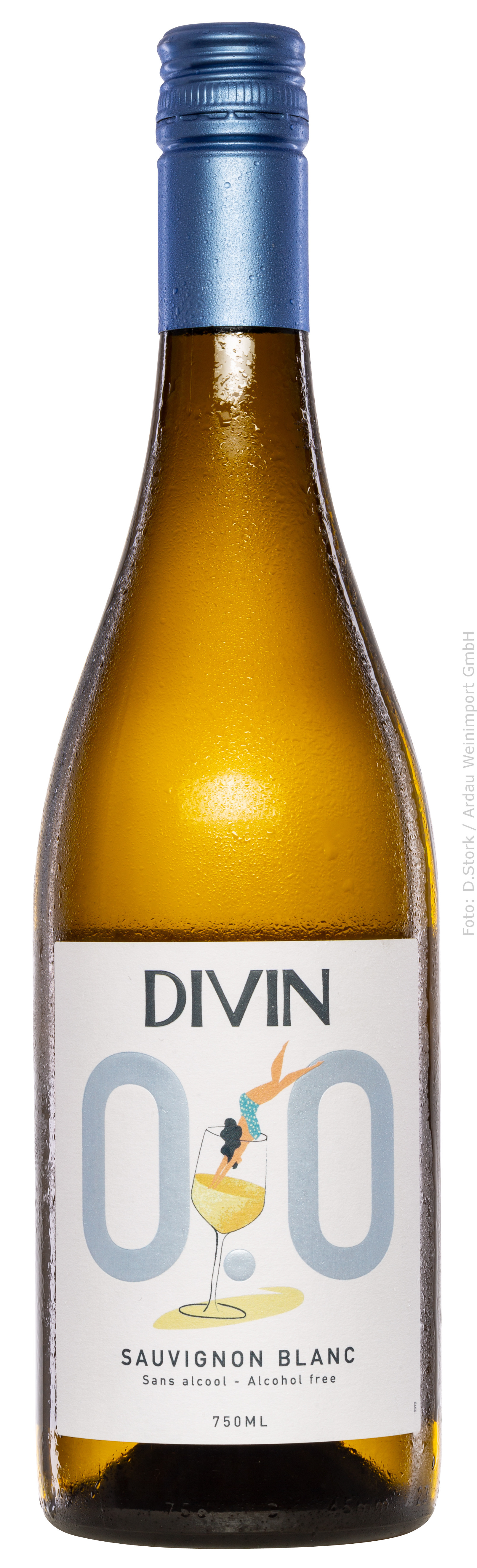 DIVIN Sauvignon Blanc 0,0% WW 0,75 Loire, Frankreich