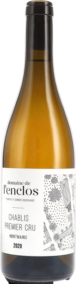 2020 Domaine l'enclos Chablis "Montmains" 1er Cru  BIO