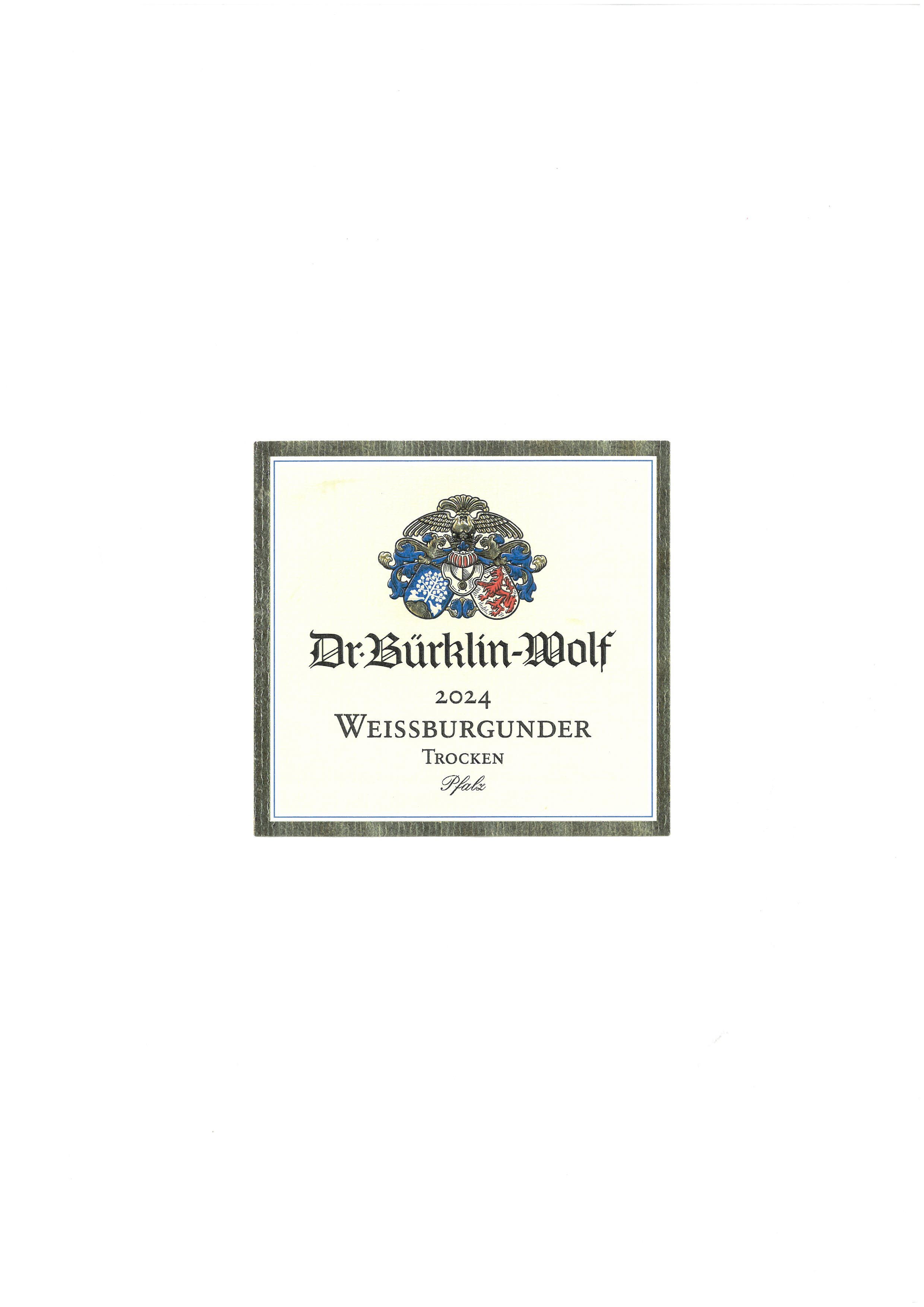 2024 Bürklin-Wolf Weißburgunder
