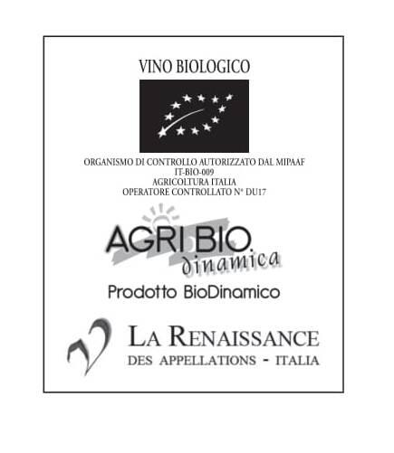2019 Villa Terlina "Monsicuro" Barbera d'Asti BIO