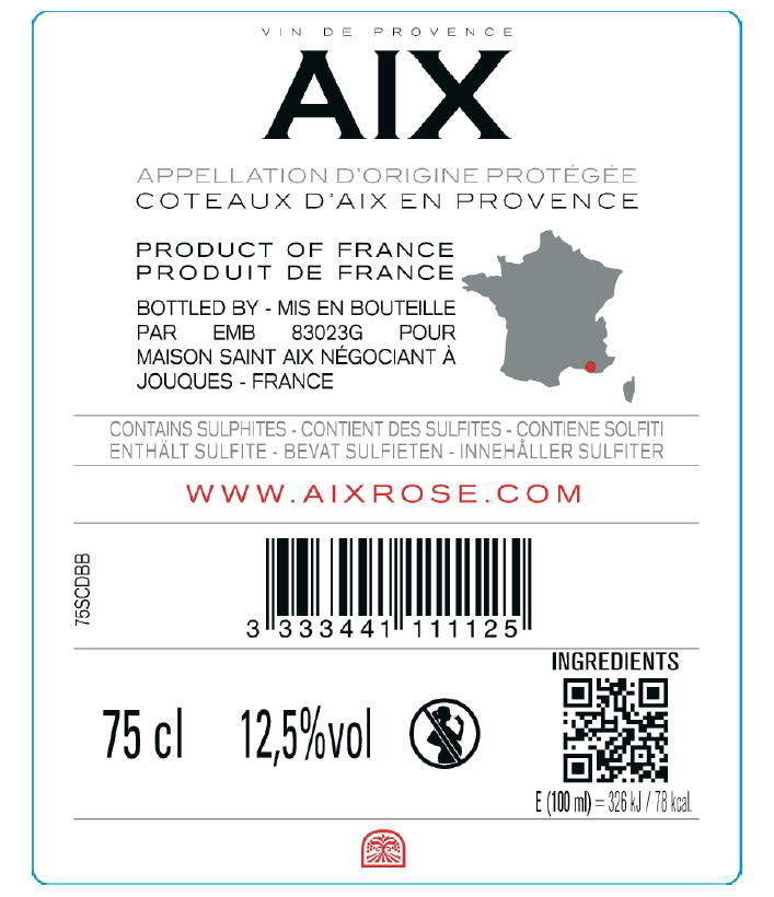 2025 AIX Rosé