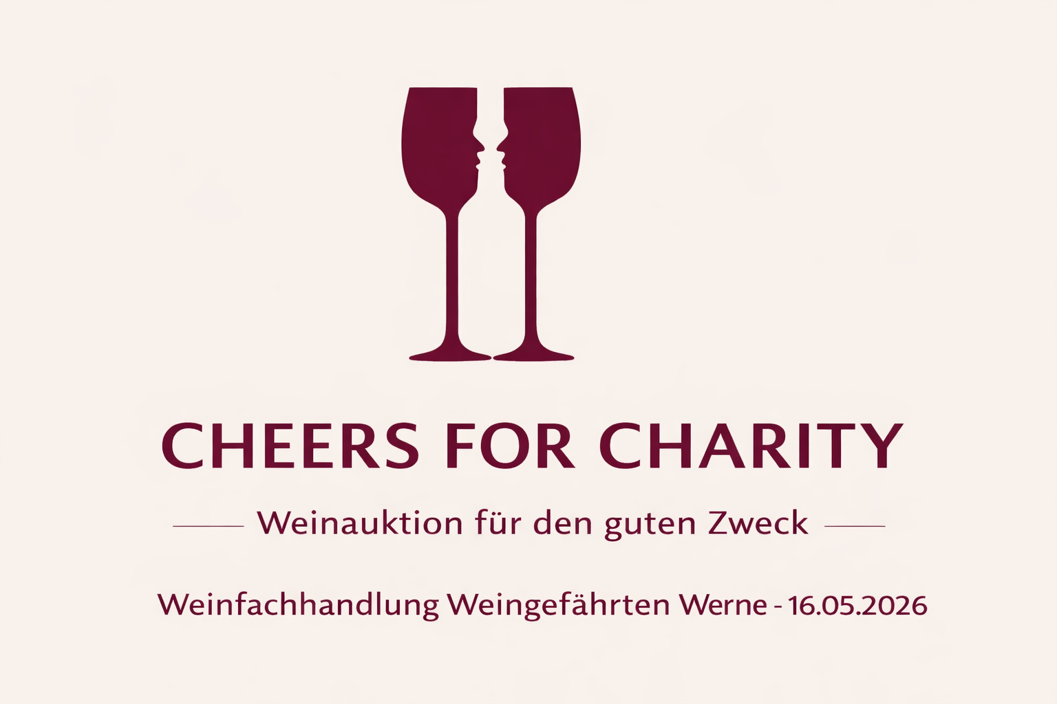 16.05.2026 Cheers for Charity - Ticket