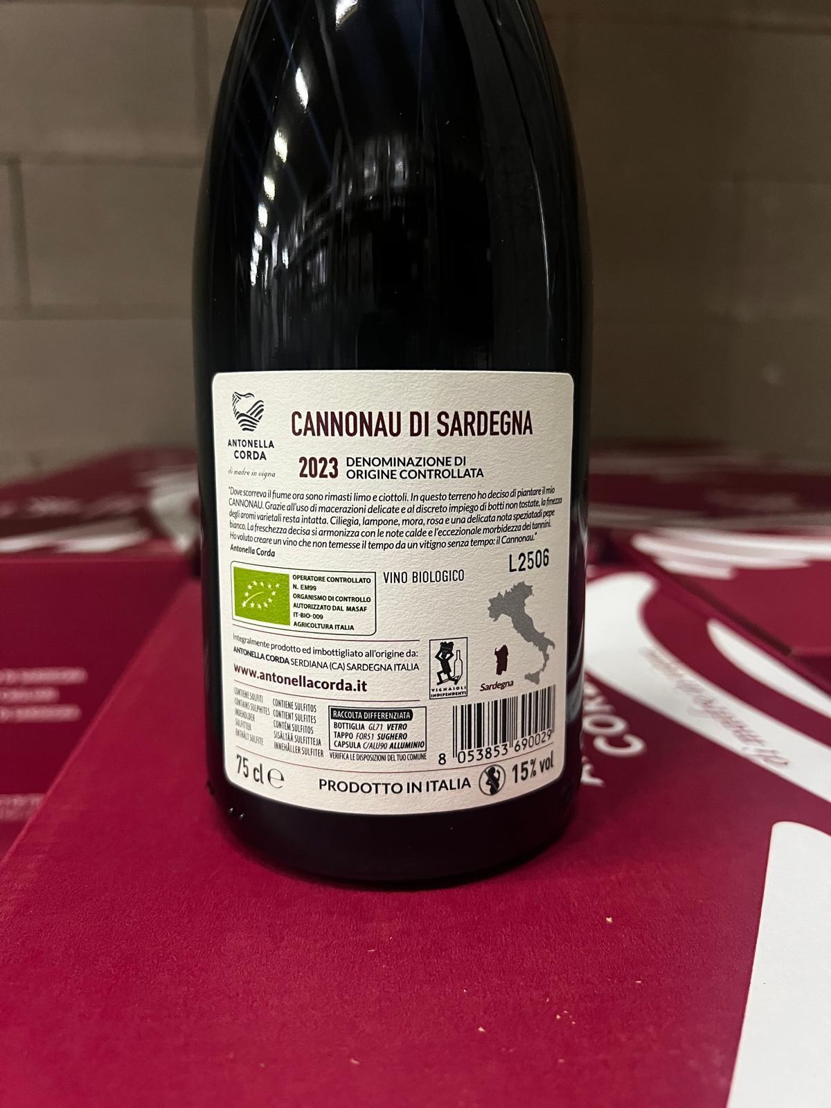 2023 Antonella Corda Cannonau BIO