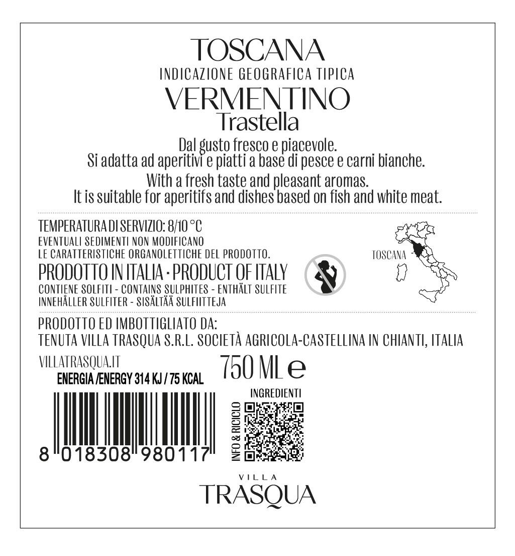 2025 Villa Trasqua Trastella Vermentino