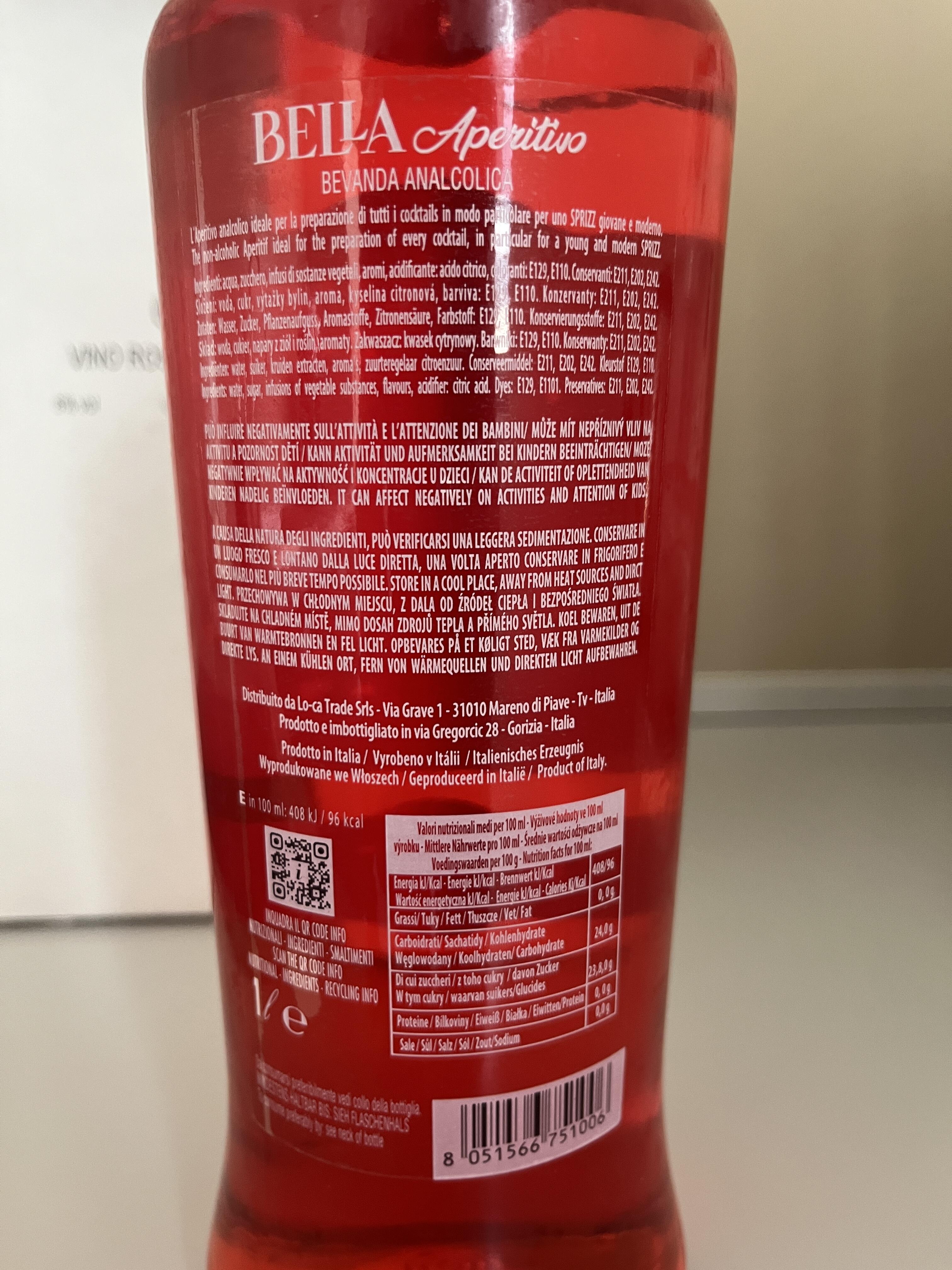 Bella Spritz Aperitif alkoholfrei 0,0 %