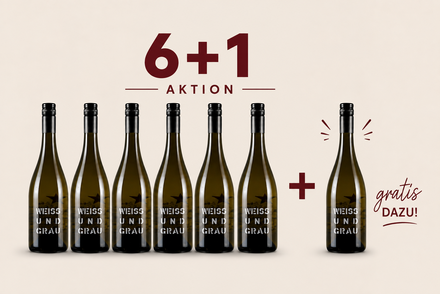 6+1 Aktion Schembs Weiss & Grau
