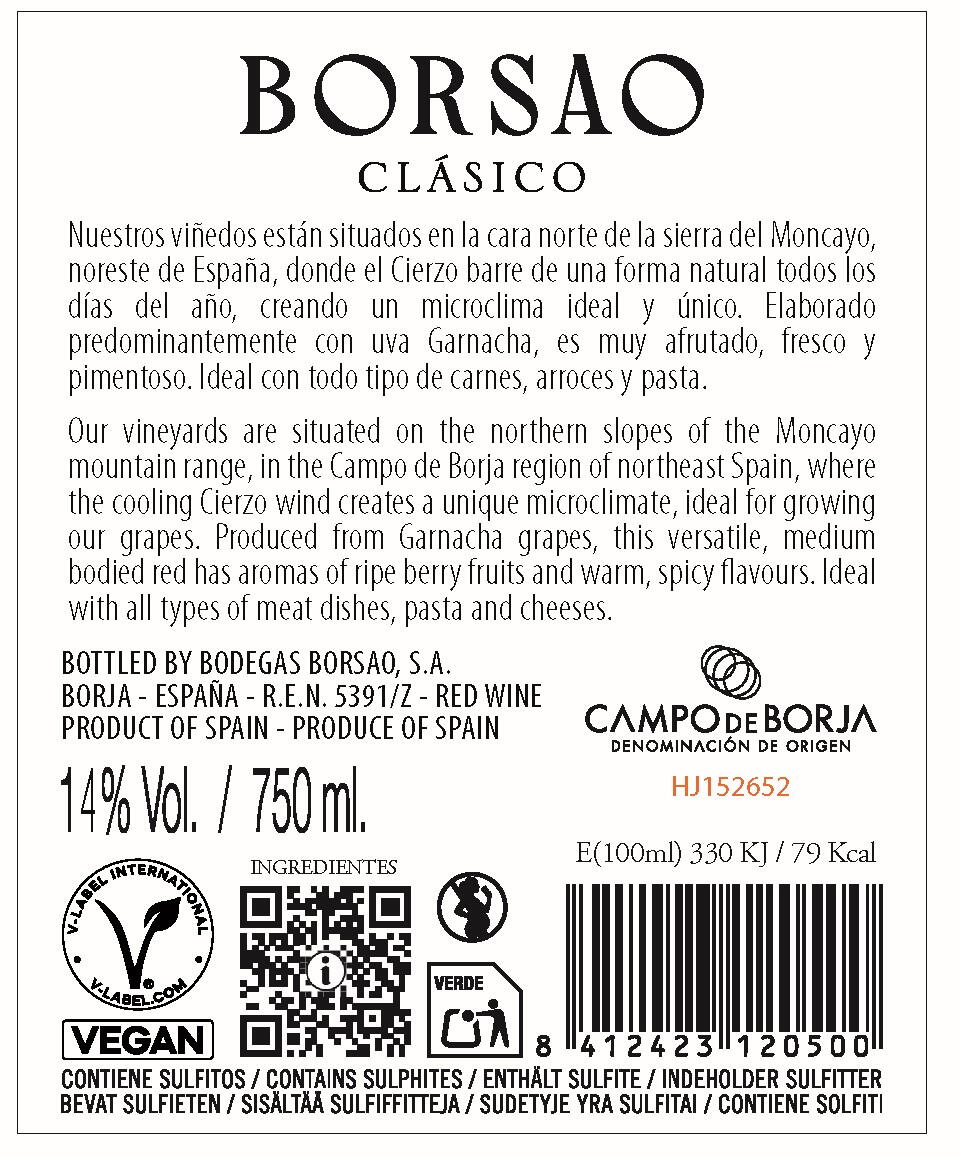 2024 Borsao "Clasico" Tinto