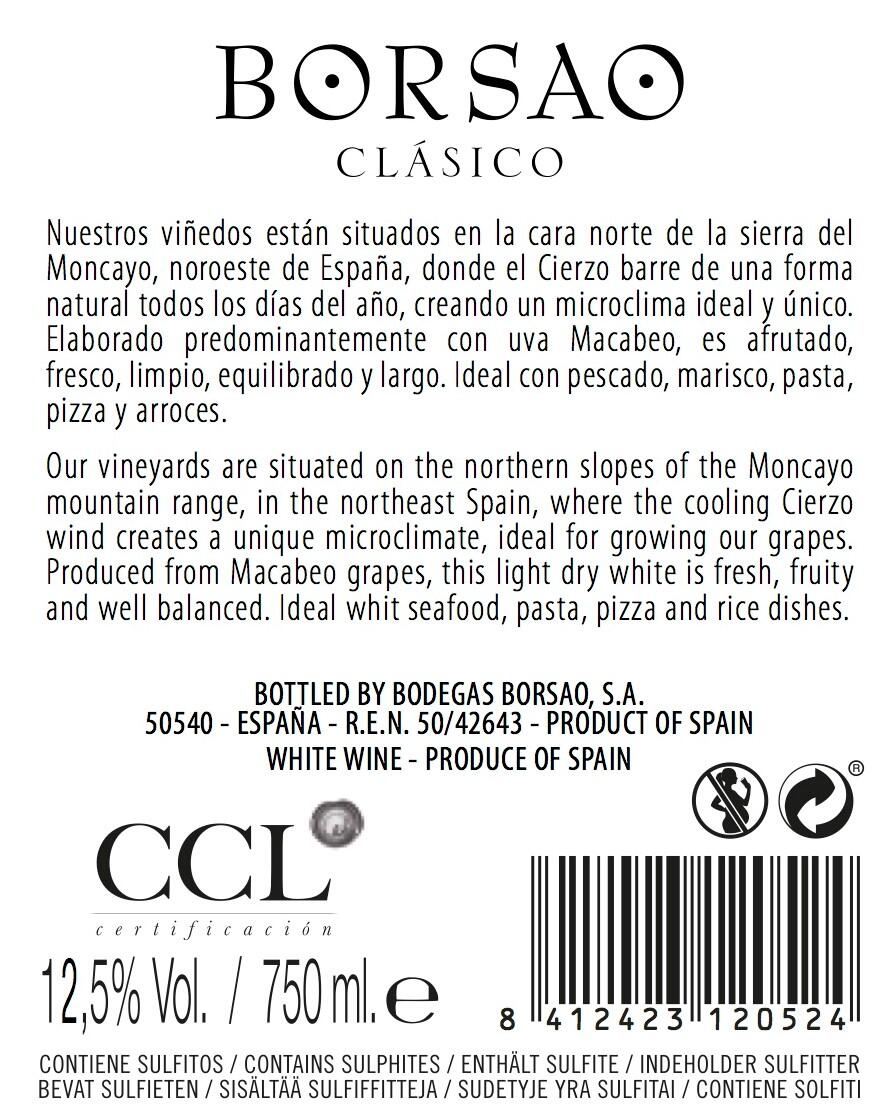 2025 Borsao "Clasico" Blanco